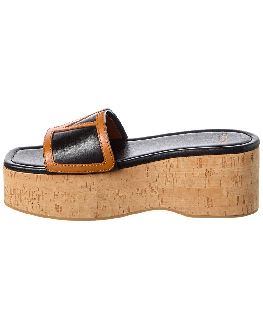 Valentino Vlogo 60 Leather Sandal