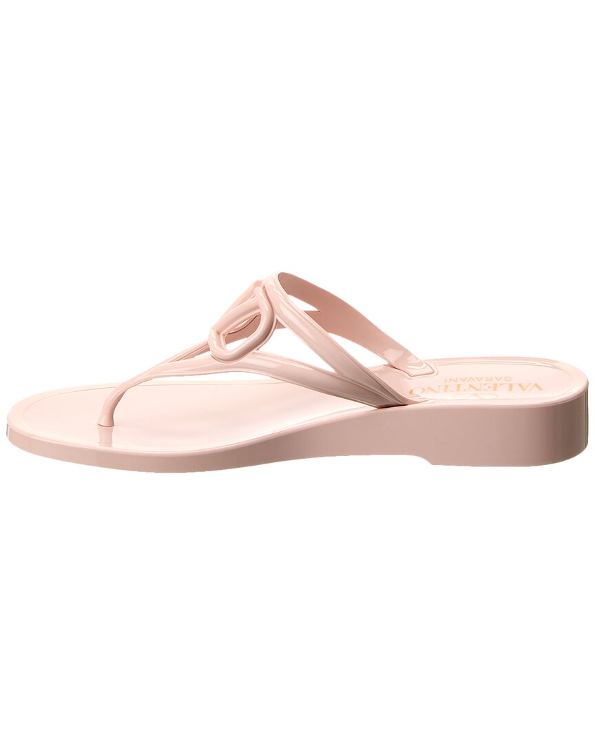 Valentino Vlogo Rubber Sandal