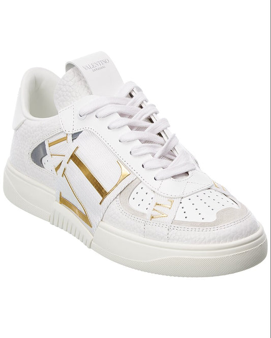 Valentino Vltn Leather Sneaker Multi