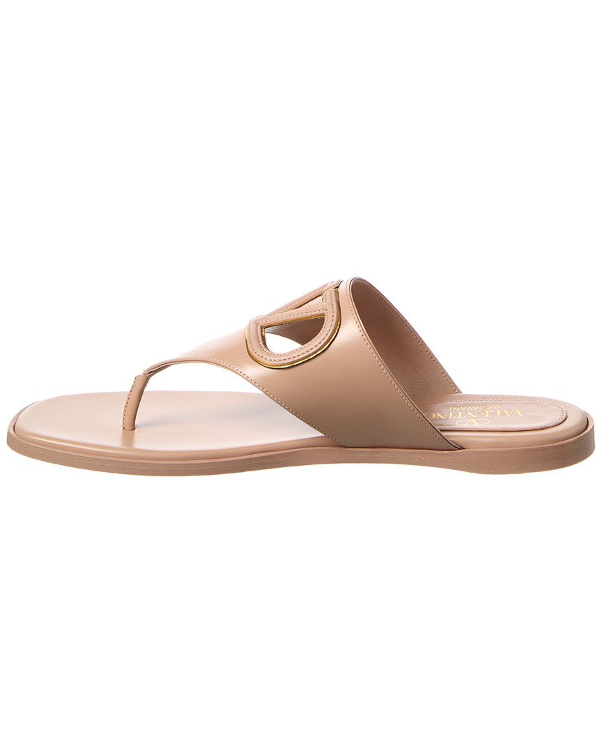 Valentino Vlogo Leather Sandal
