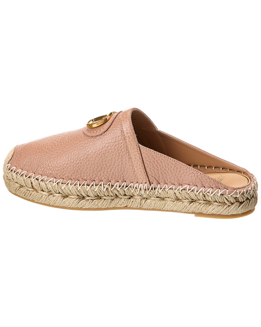 Valentino Vlogo Signature Grainy Leather Mule