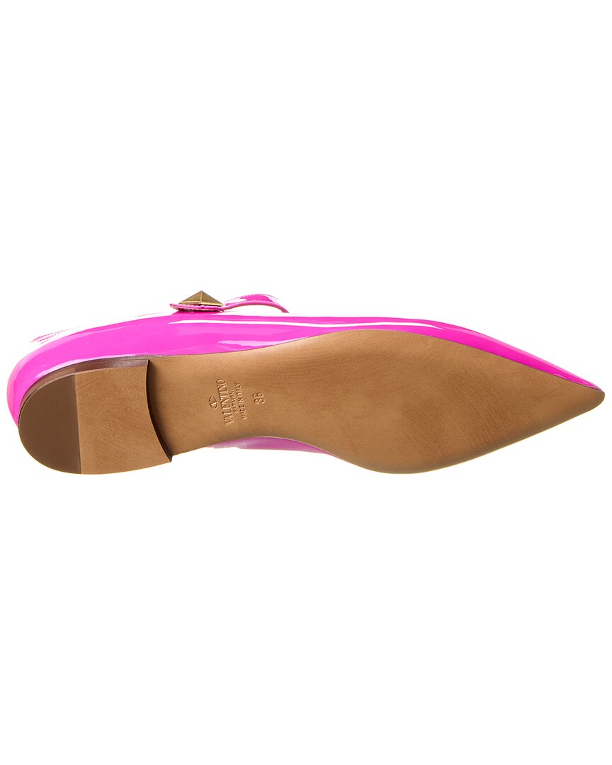 Valentino Tiptoe Patent Flat