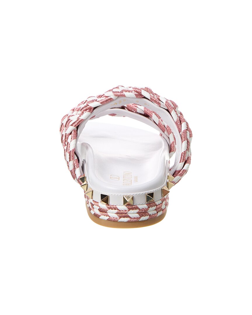 Valentino Rope & Leather Sandal