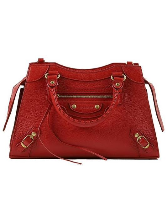 Balenciaga Neo Classic Small Tote Bag Red
