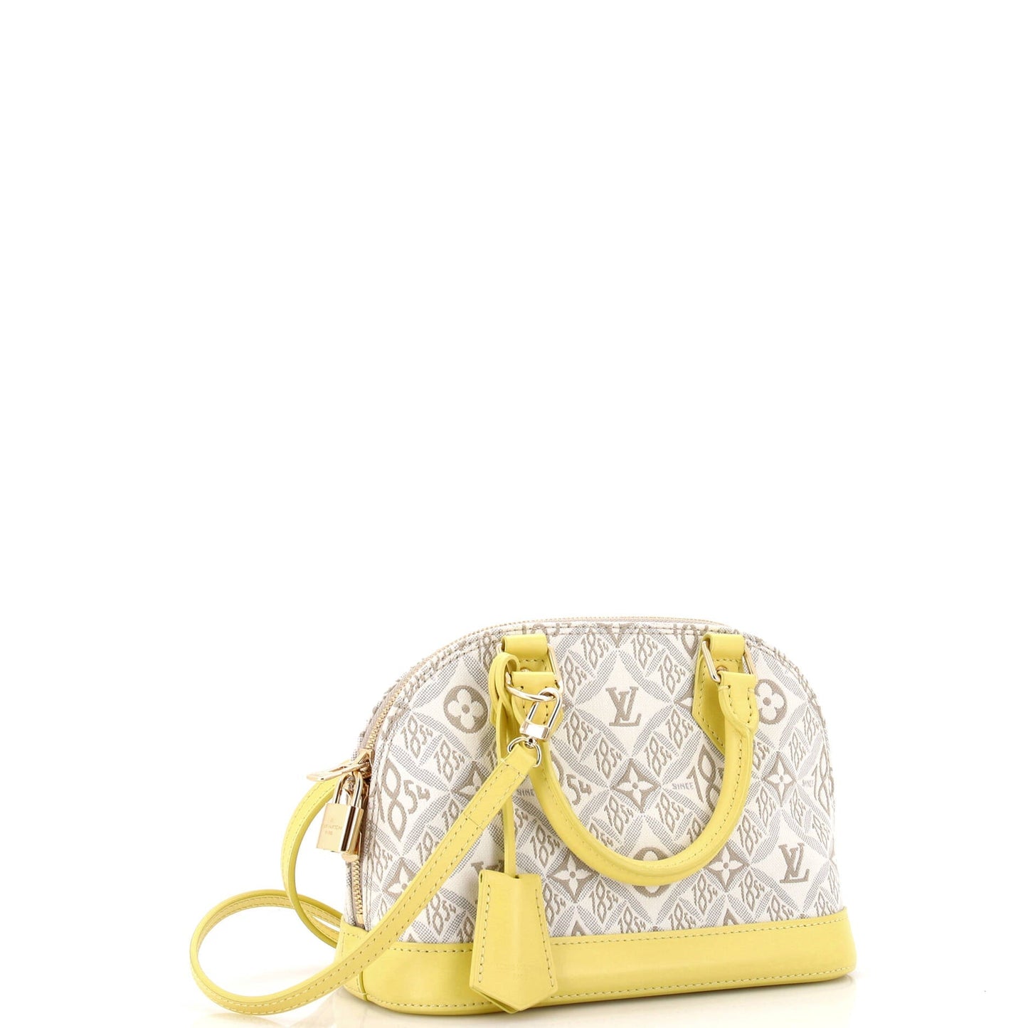 Alma Handbag Limited Edition Since 1854 Monogram Jacquard BB