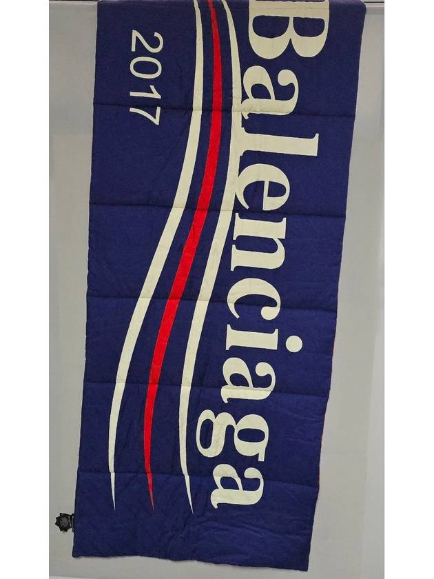 Balenciaga Wave logo muffler