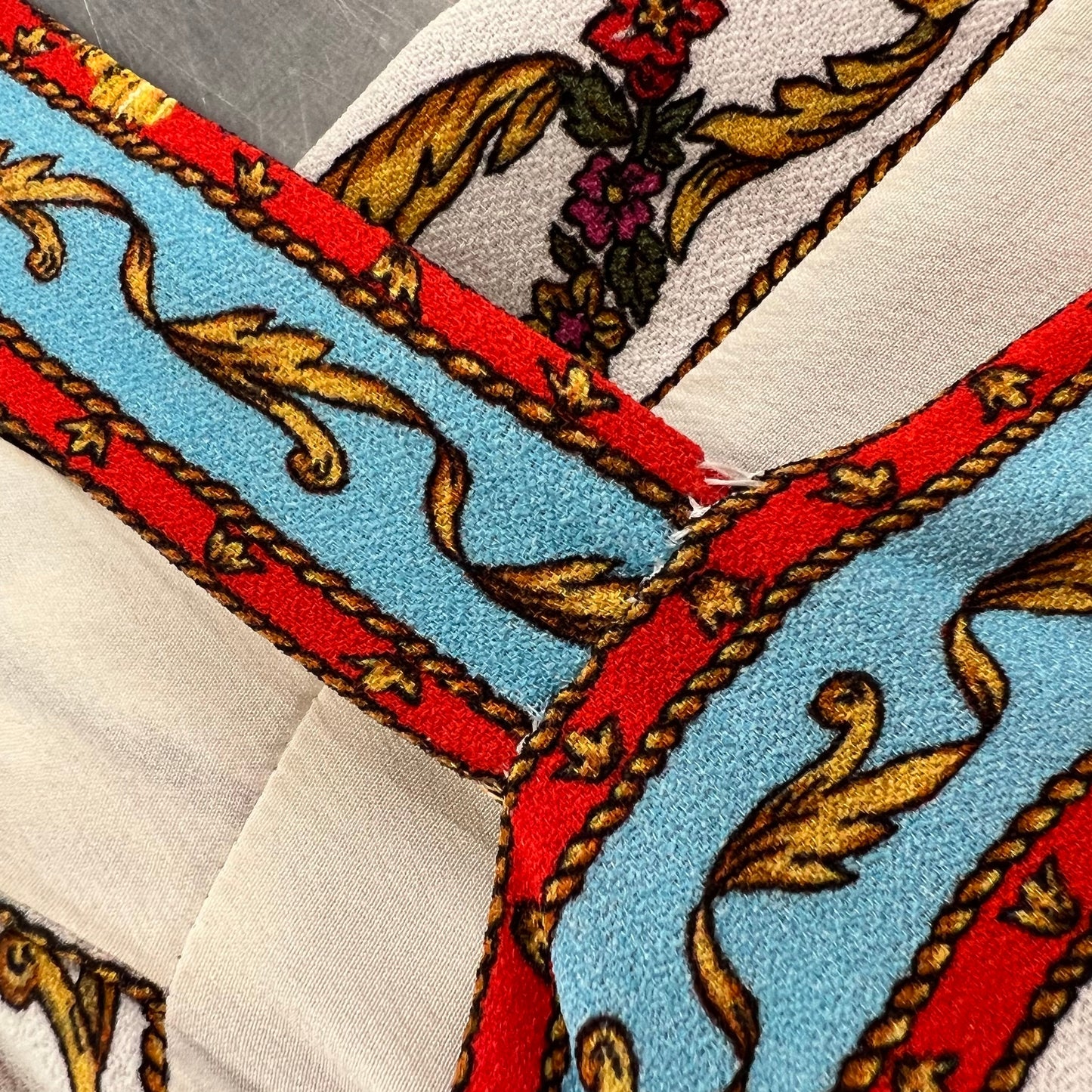 Dolce & Gabbana fruit series fold sleeveless dress