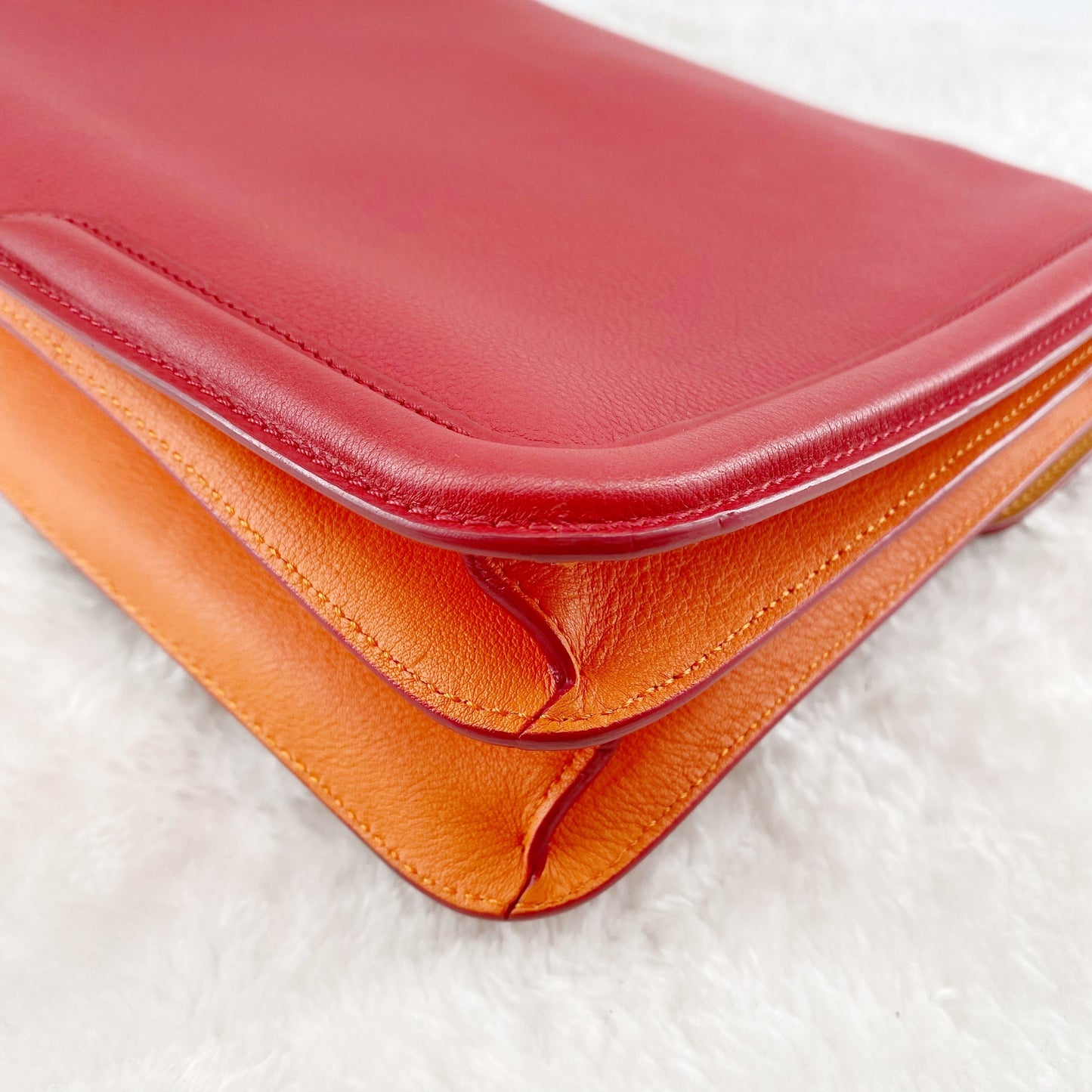 Alexander McQueen Red Chain Bag