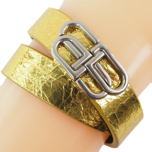 Balenciaga Valentino  Bracelet Double  Leather G  【Use t】 S        Buy