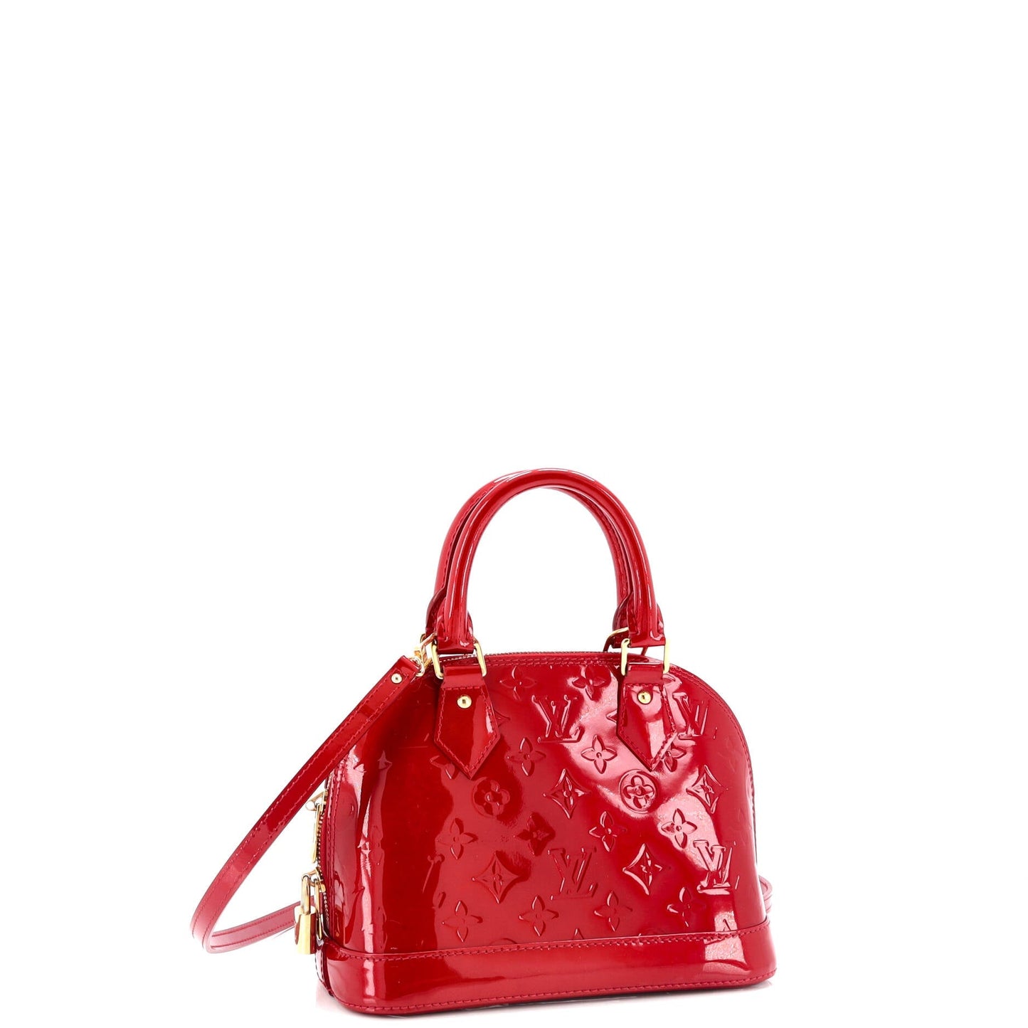 Alma Handbag Monogram Vernis BB