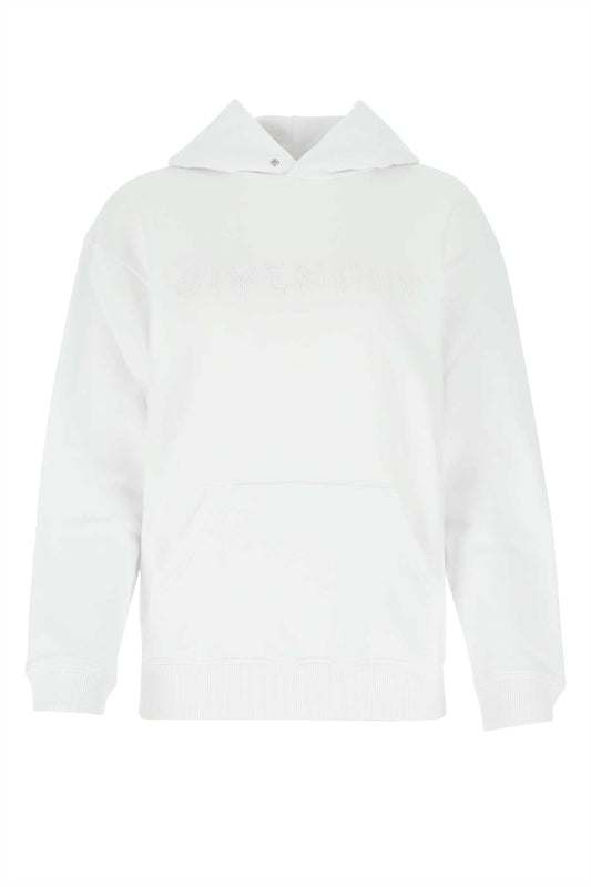 Givenchy Women White Cotton Oversize T-Shirt
