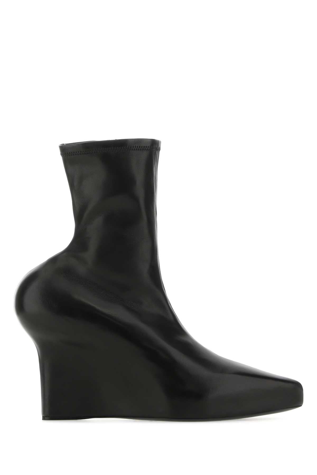 Givenchy Women Black Nappa Leather Ankle Boots