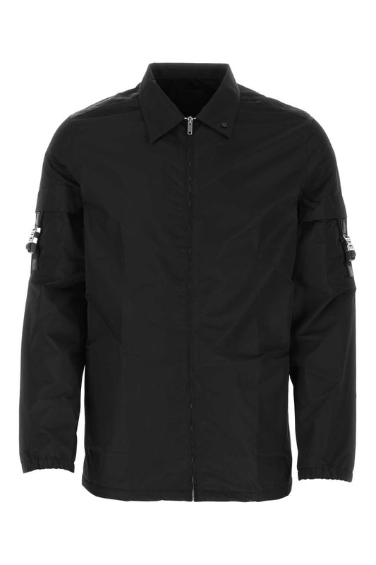 Givenchy Men Black Polyester Shirt