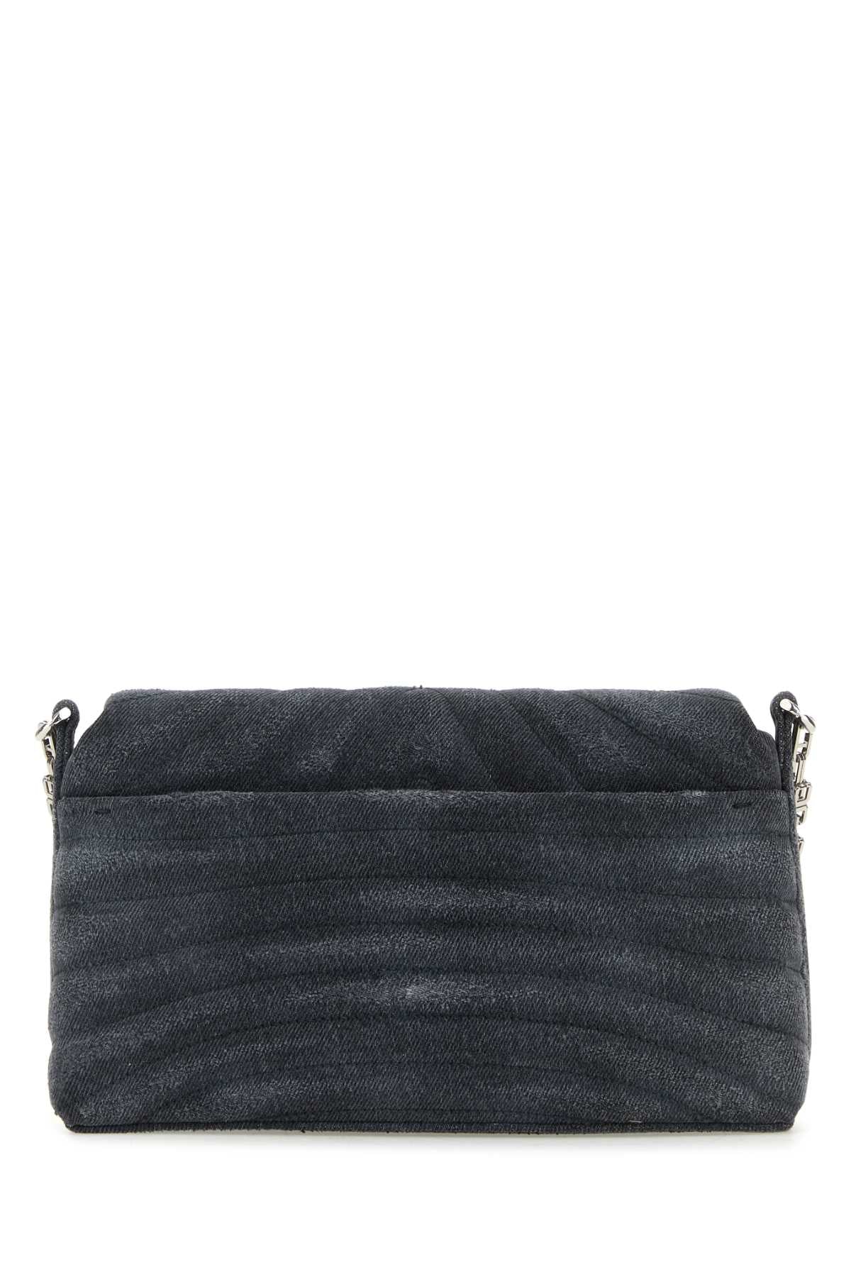 Givenchy Women Black Denim Medium 4G Soft Handbag