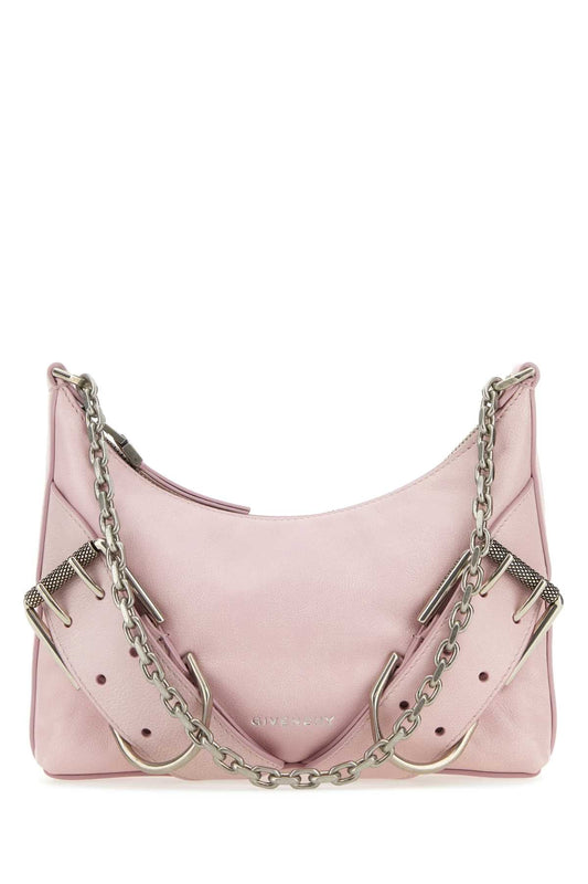 Givenchy Women Pastel Pink Leather Voyou Boyfriend Party Shoulder Bag
