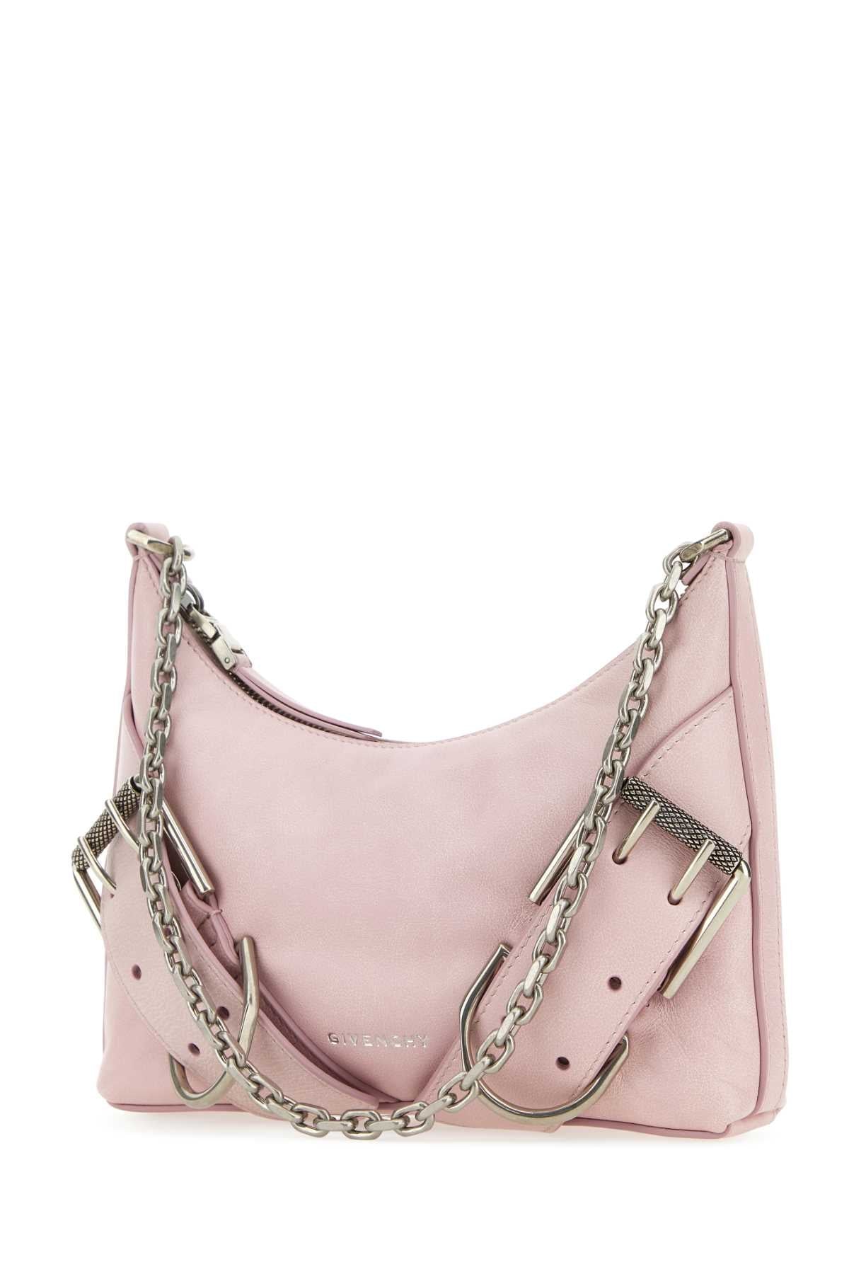 Givenchy Women Pastel Pink Leather Voyou Boyfriend Party Shoulder Bag