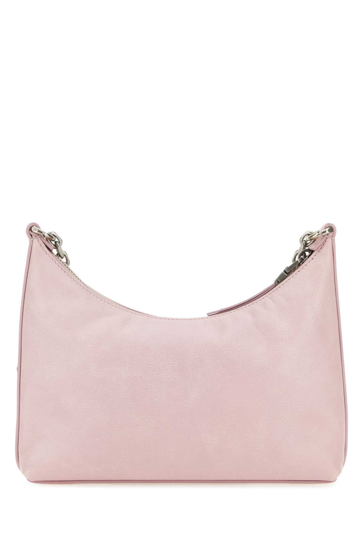 Givenchy Women Pastel Pink Leather Voyou Boyfriend Party Shoulder Bag