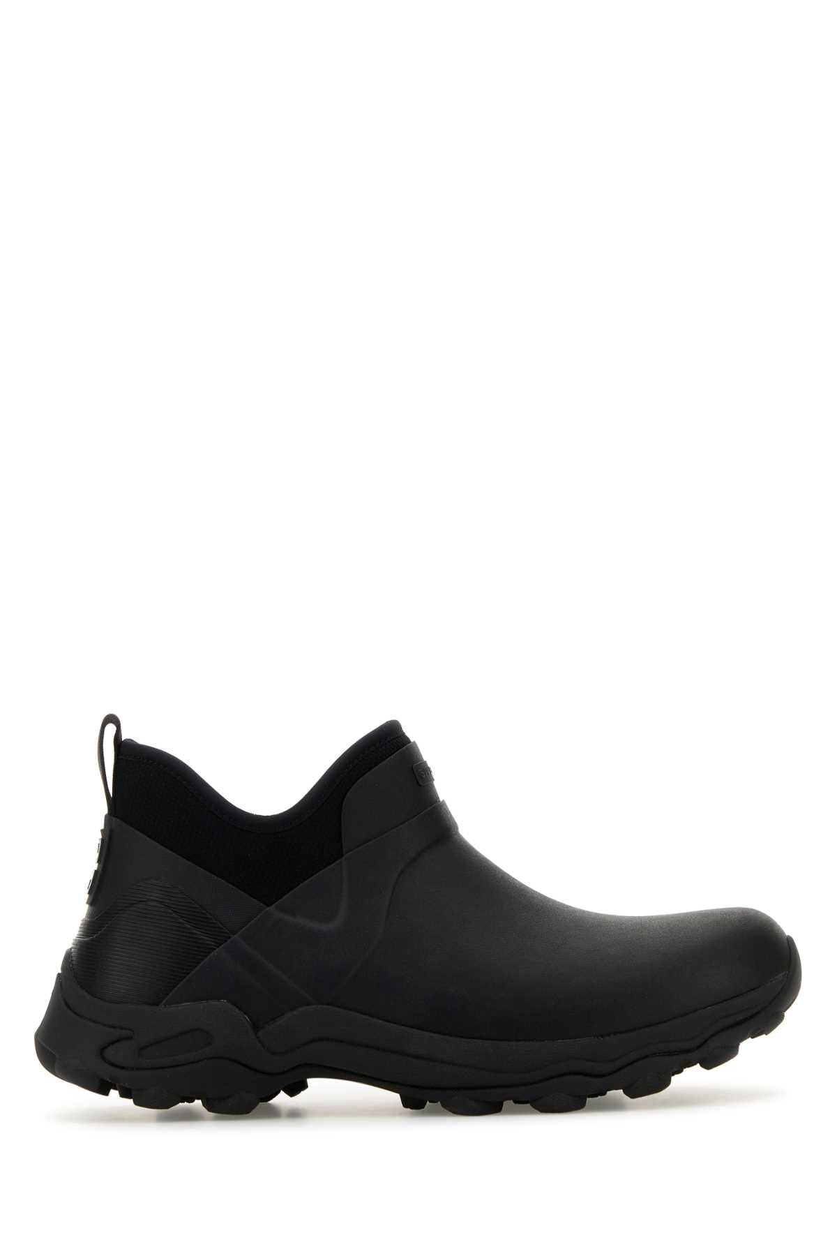 Givenchy Men Black Rubber Slip Ons