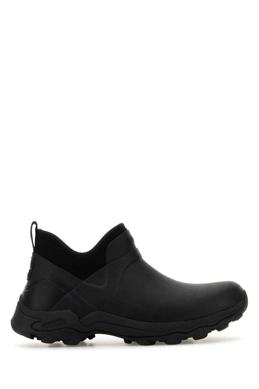 Givenchy Men Black Rubber Slip Ons
