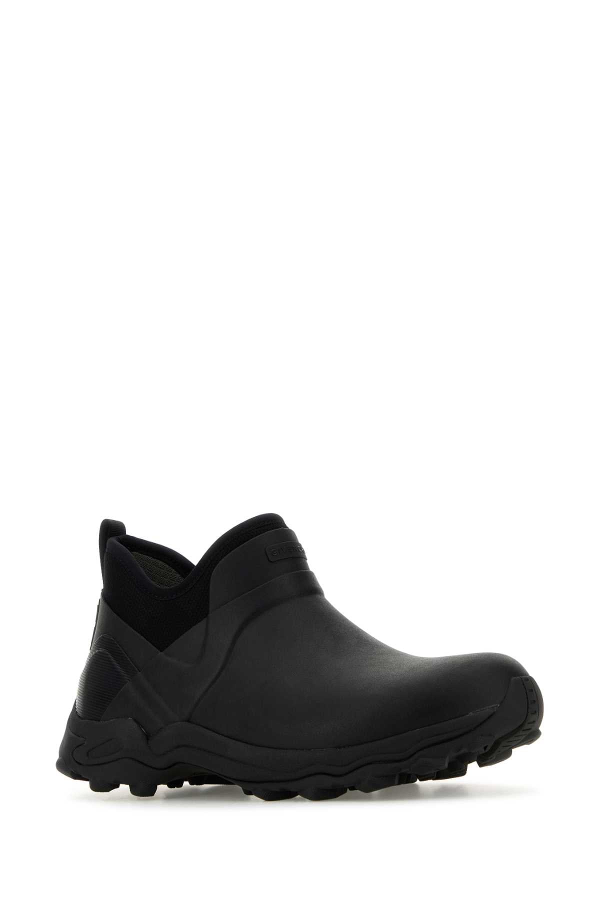 Givenchy Men Black Rubber Slip Ons