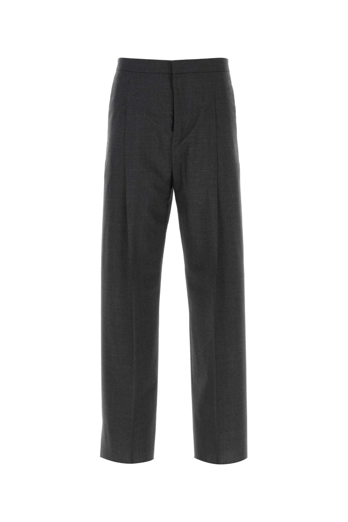 Givenchy Men Dark Grey Wool Pant