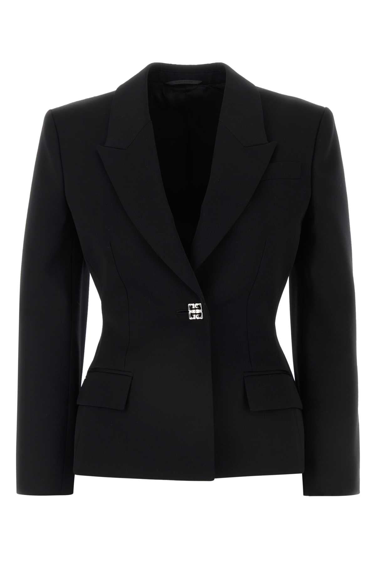 Givenchy Women Black Wool Blazer
