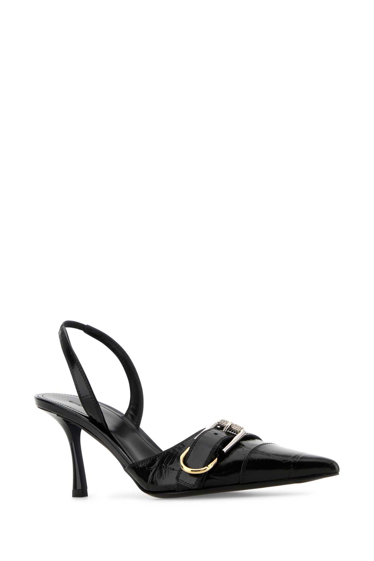 Givenchy Women Black Leather Voyou Pumps