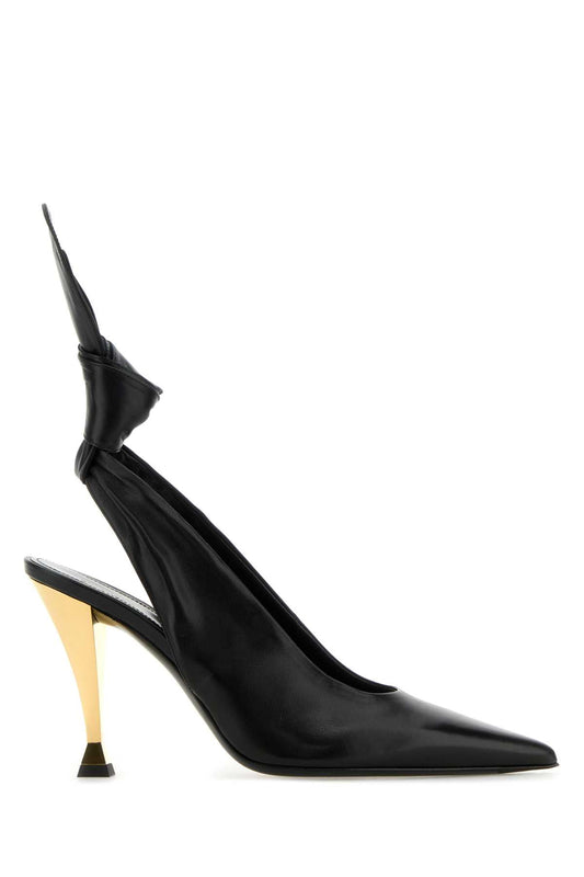 Givenchy Women Black Nappa Leather Beauw Pumps