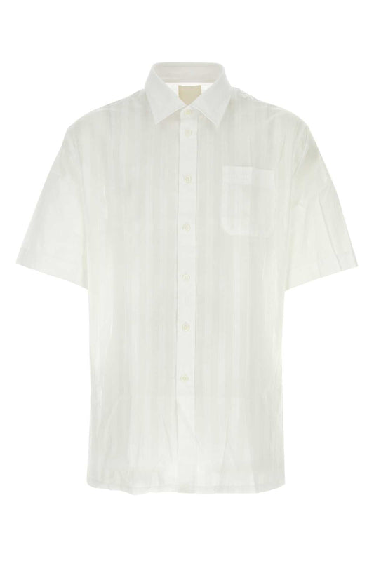 Givenchy Men Embroidered Poplin Shirt