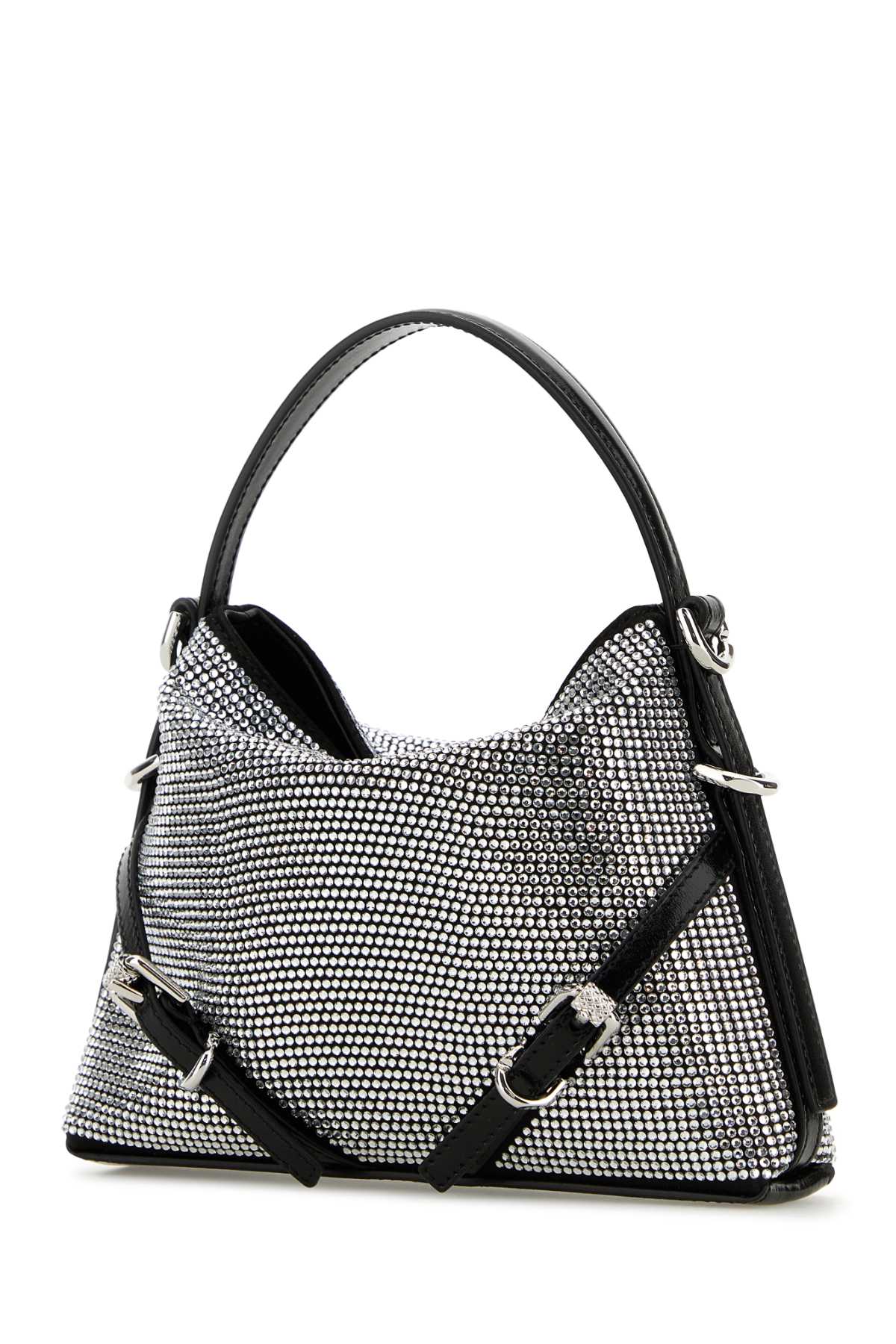 Givenchy Women Embellished Satin Nano Voyou Handbag