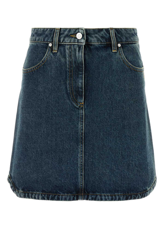 Givenchy Women Denim Skirt
