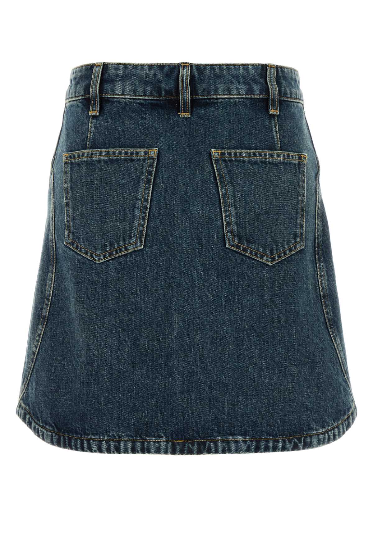 Givenchy Women Denim Skirt