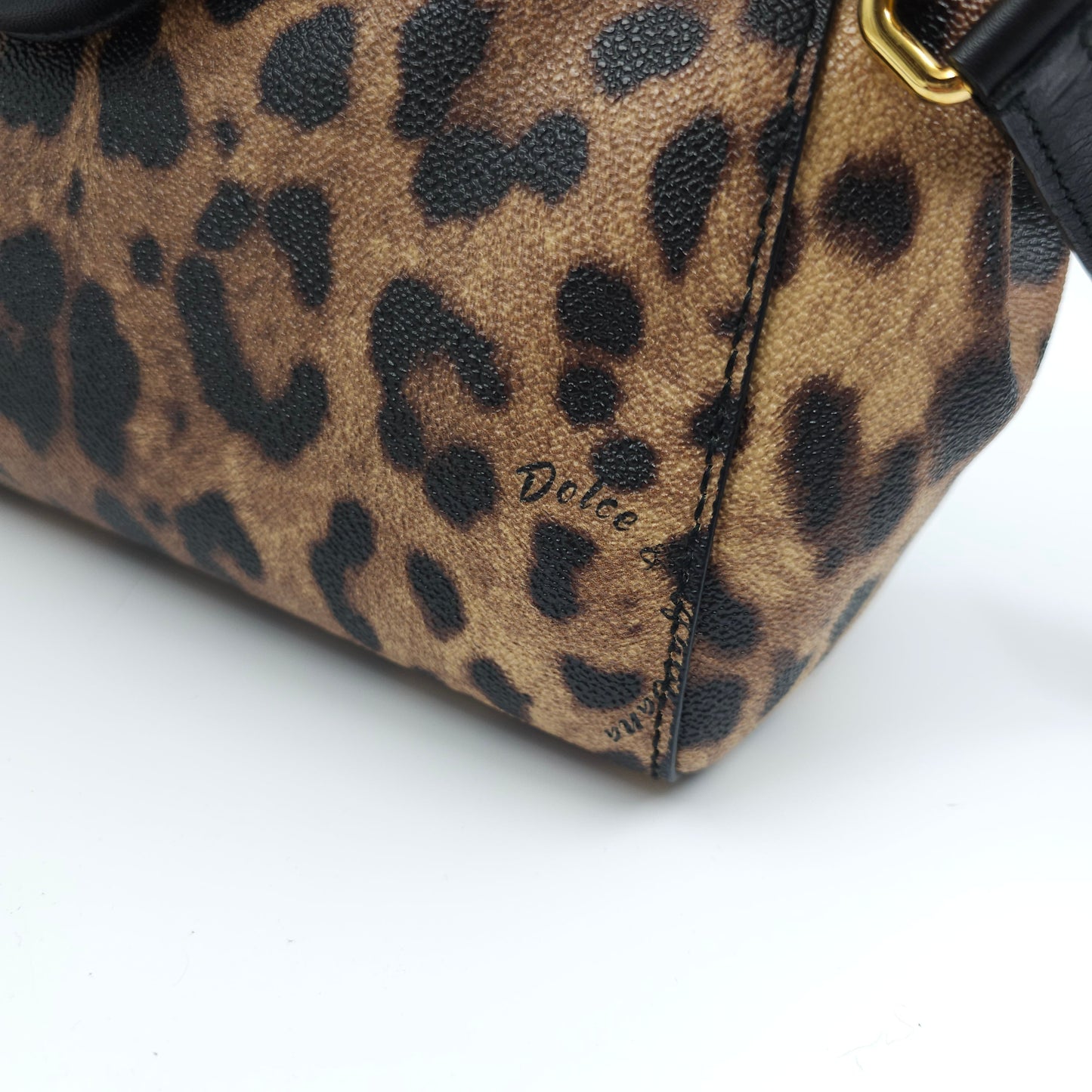 Dolce & Gabbana Medium Sicily Leopard-Print Cross Body Bag TWS