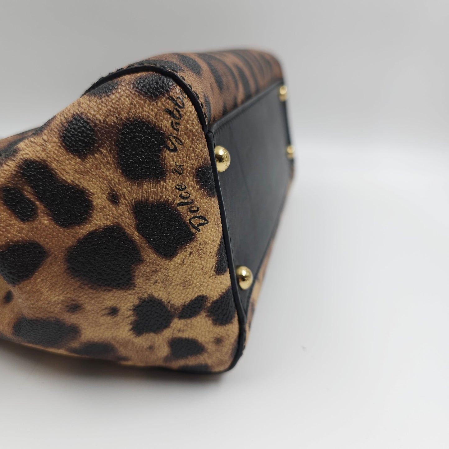 Dolce & Gabbana Medium Sicily Leopard-Print Cross Body Bag TWS