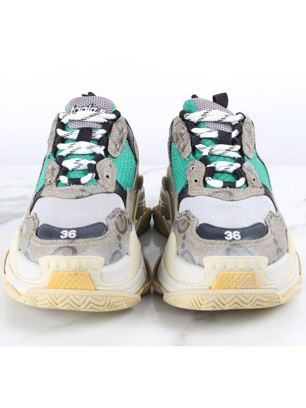 Balenciaga Gucci Hacker Triple S Sneakers 36 230