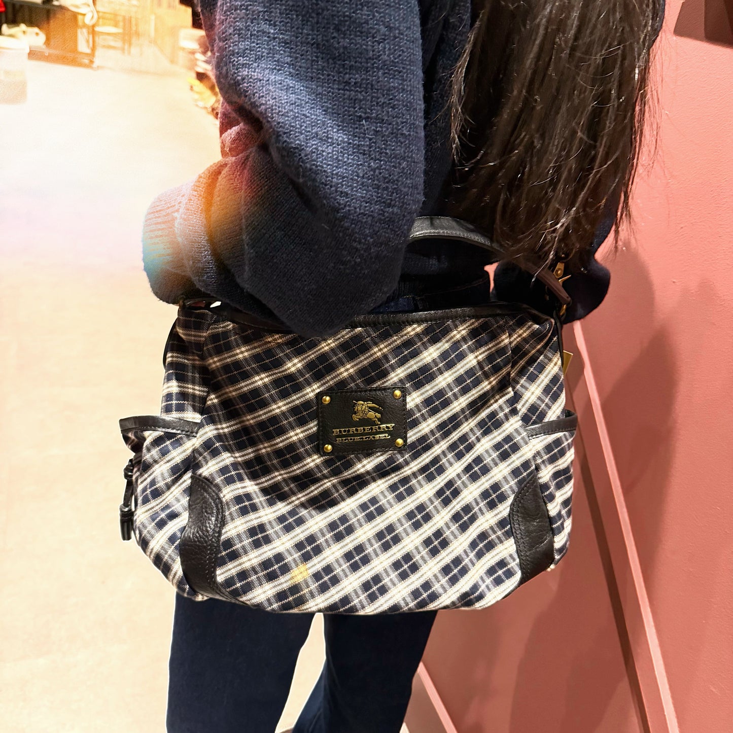 Burberry Nova Check 2 way Shoulder Bag TWS