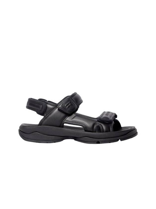 Balenciaga Tourist Sandals Black