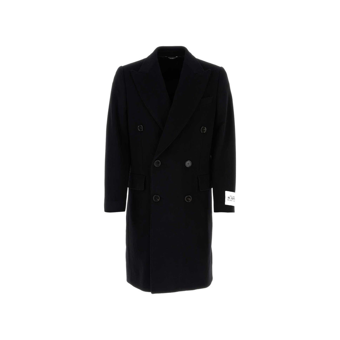 Dolce & Gabbana Double-Breasted Wool Coat Men