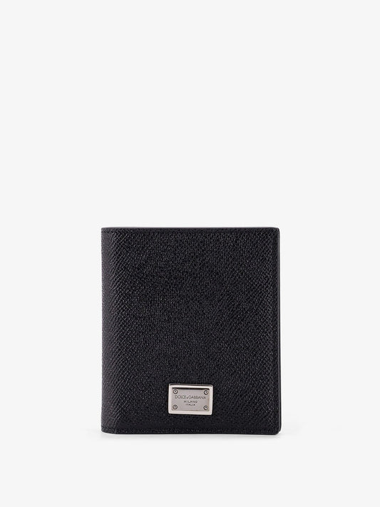 Dolce & Gabbana Men Leather Bifold Wallet
