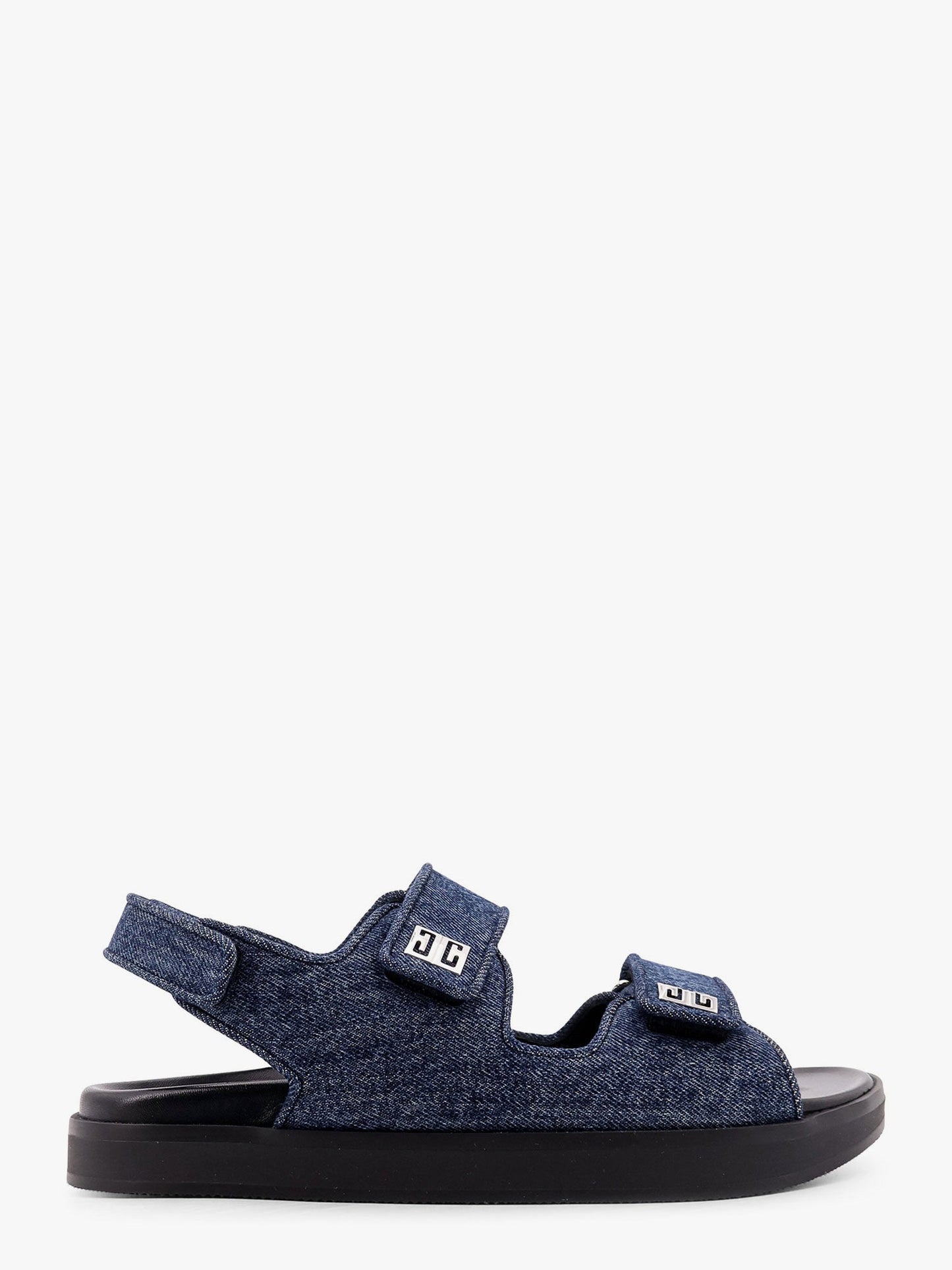 Givenchy Women Strap Flat Denim Sandals