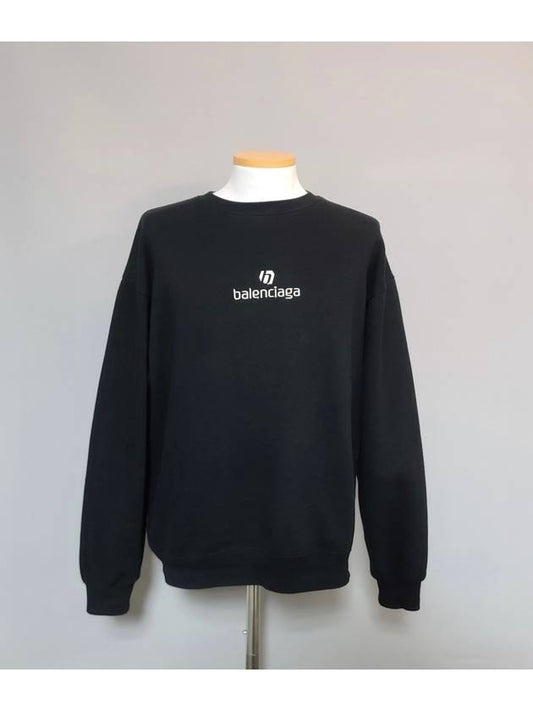 Balenciaga embroidered logo sweatshirt 77