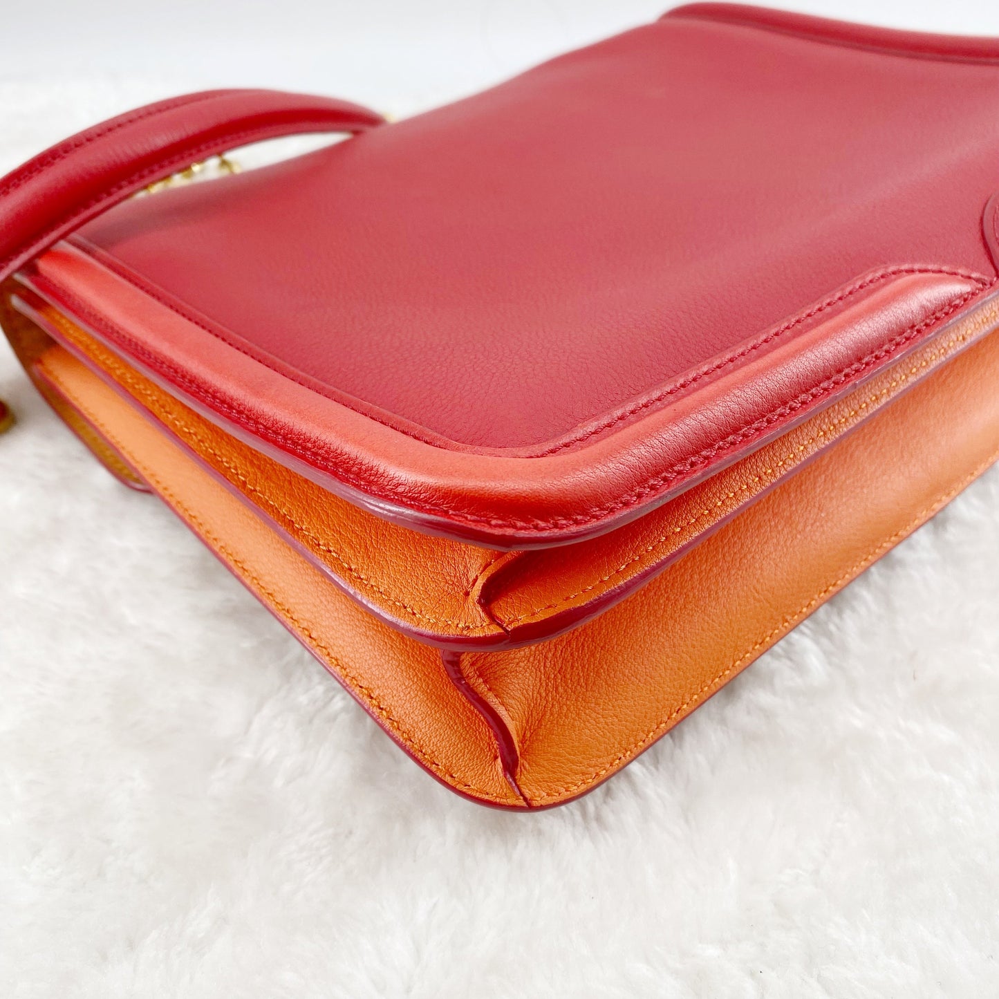 Alexander McQueen Red Chain Bag