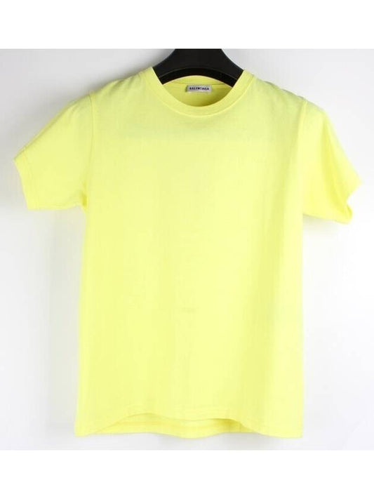 Balenciaga Back logo neon short sleeve t shirt M
