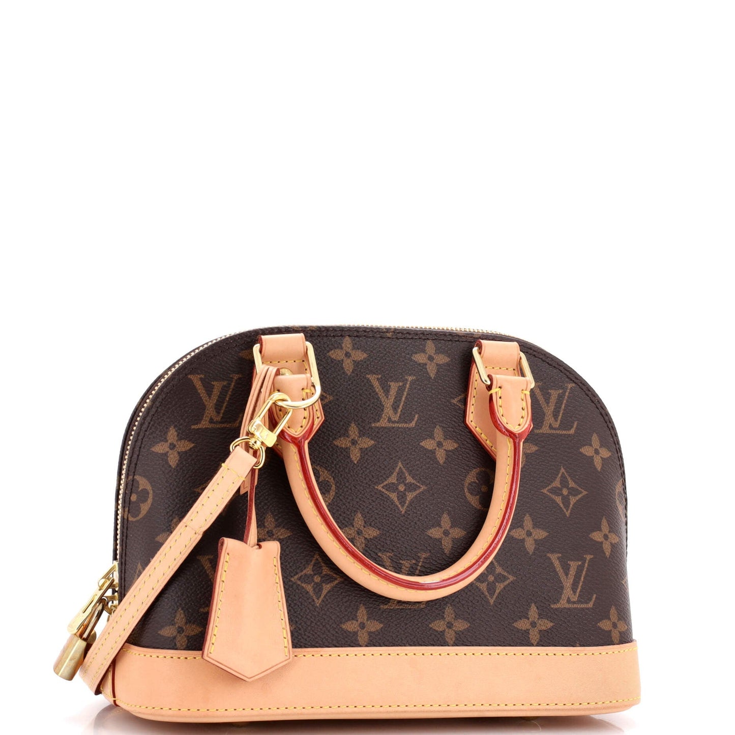 Alma Handbag Monogram Canvas BB