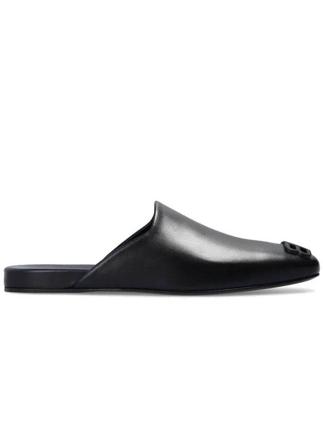 Balenciaga BB Logo Cozy Leather Bloafers