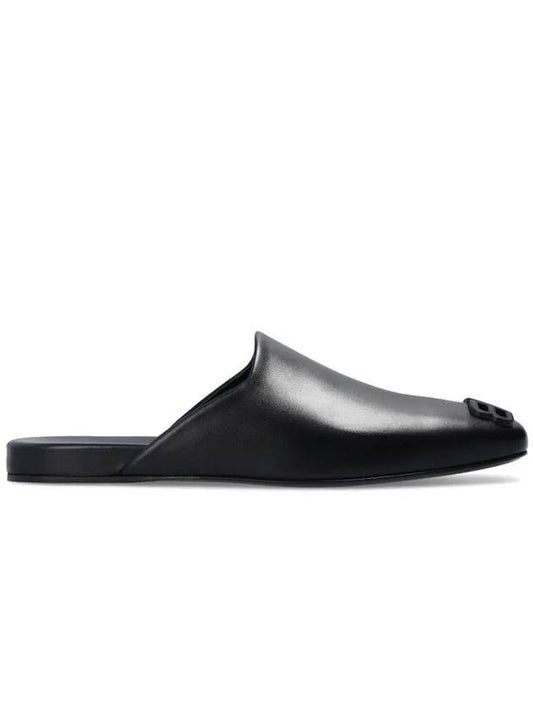 Balenciaga BB Logo Cozy Leather Bloafers