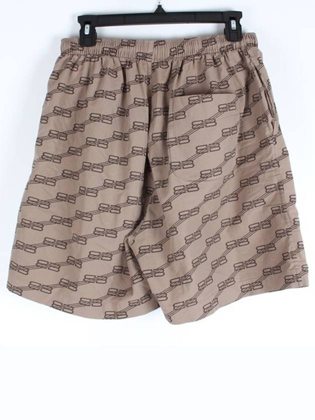 Balenciaga BB logo cotton shorts