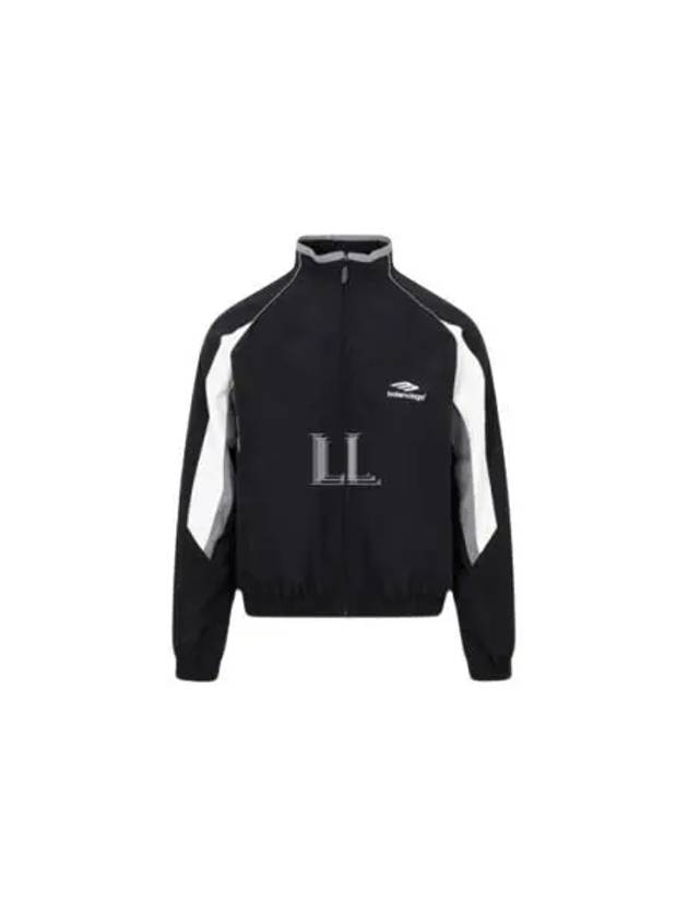 Balenciaga 3B Sports Icon Regular Track Jacket Black