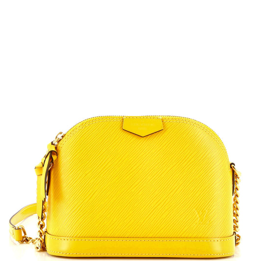 Alma Chain Handbag Epi Leather Mini