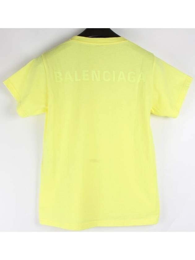 Balenciaga Back logo neon short sleeve t shirt M